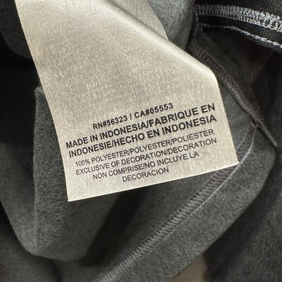 Carolina Panthers Jacket Mens XXL Black Gray 1/2 Zip Pullover Nike NFL Dri Fit - Picture 6 of 8